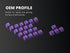 Rubberized TPR Keycaps - 23 Keys - Ranked